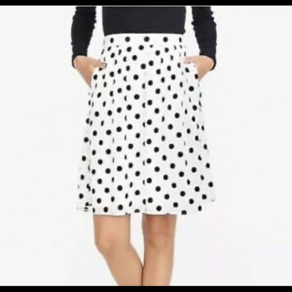 J. Crew Velvet Dot Skirt Size 6